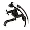 Kingston Brass KS246ORB Wall Mount Clawfoot Tub Faucet with Hand Shower, Oil Rubbed Bronze KS246ORB - alternate 1